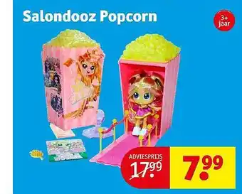 Kruidvat Salondooz popcorn aanbieding