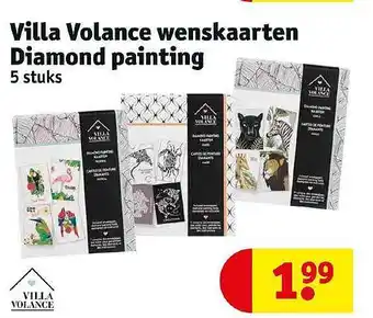 Kruidvat Villa volance wenskaarten diamond painting aanbieding