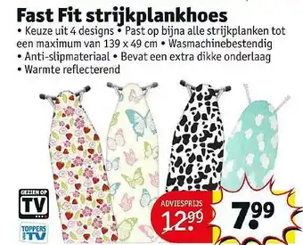 Kruidvat Fast fit strijkplankhoes aanbieding