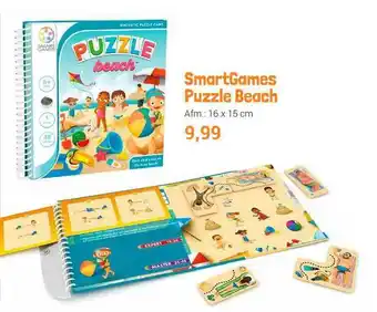 Lobbes SmartGames Puzzel Beach 16x15 cm aanbieding