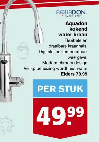 Hoogvliet Aquadon Kokend Water Kraan aanbieding