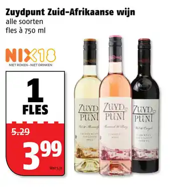 Poiesz ZuydPunt 750ml aanbieding