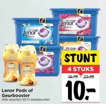 Vomar Voordeelmarkt Lenor Pods Of Geurbooster aanbieding