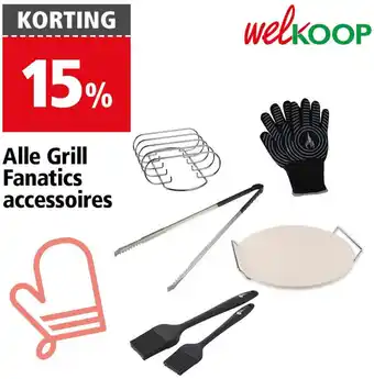 Welkoop Grill Fanatics accessoires - 15% kortig aanbieding