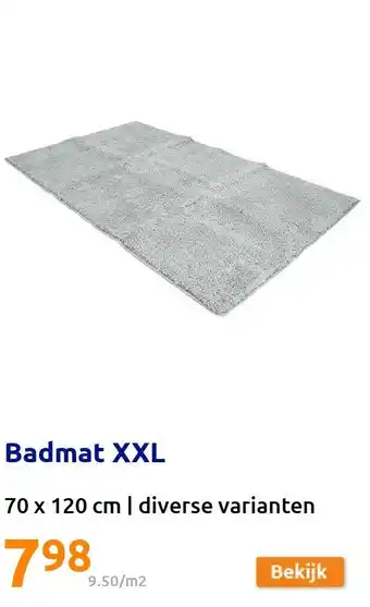 Action Badmat xxl aanbieding