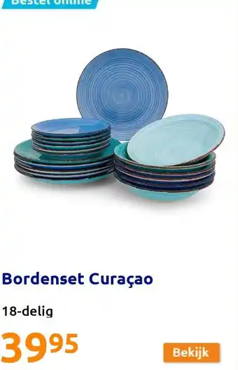 Action Bordenset curaçao aanbieding