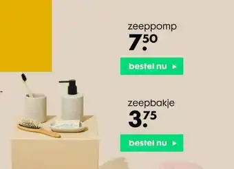 HEMA Zeeppomp Of Zeepbakje aanbieding