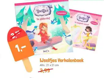 Lobbes Ijselfjes Verhalenboek 1x21 cm aanbieding