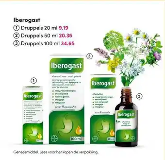 DA Iberogast druppels 20 ml, 50 ml of 100 ml aanbieding