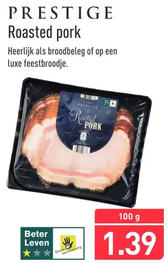 ALDI Roasted pork 100g aanbieding