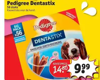 Kruidvat Pedigree dentastix aanbieding