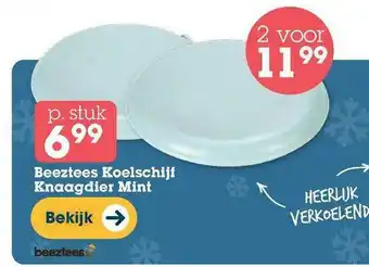 Discus Beeztees koelschijf knaagdier mint aanbieding