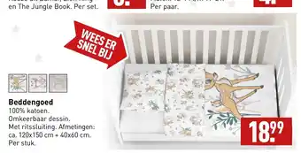 ALDI Beddengoed 120 x 150 cm aanbieding