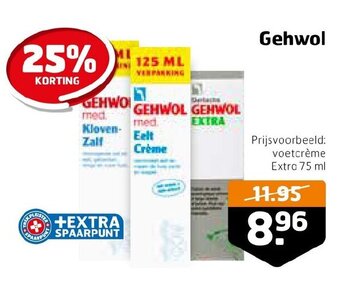 Trekpleister Gehwol aanbieding