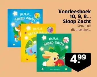 Trekpleister Voorleesboek 10, 9, 8... Slaap Zacht aanbieding