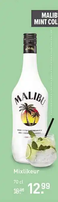 Gall & Gall Malibu mixlikeur aanbieding