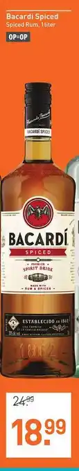 Gall & Gall Bacardi spiced spiced rum aanbieding