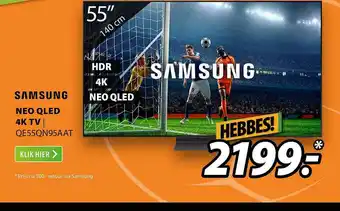 Expert Samsung neo qled 4k tv | qe55Qn95aat aanbieding