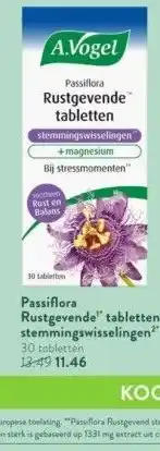 Holland & Barrett Rustgevende tabletten stemmingswisselingen aanbieding