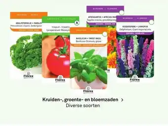 Karwei Kruiden-, groente- en bloemzaden > diverse soorten aanbieding