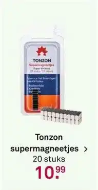 Karwei Tonzon supermagneetjes aanbieding