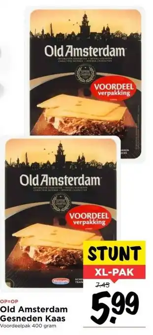 Vomar Voordeelmarkt Old amsterdam gesneden kaas aanbieding