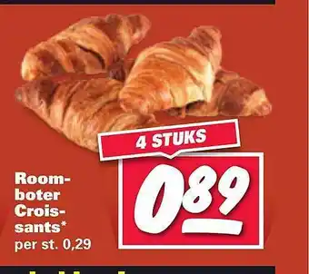 Nettorama Roomboter croissants aanbieding