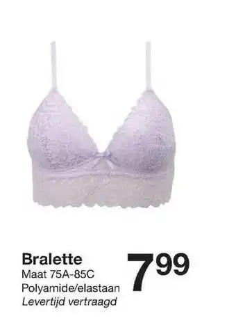 Zeeman Bralette aanbieding