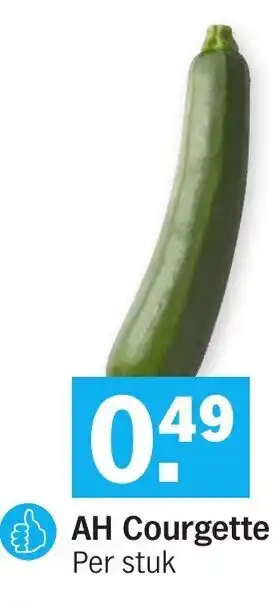 Albert Heijn AH Courgette aanbieding