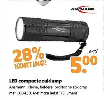 Plentyparts Led compacte zaklamp ansmann aanbieding