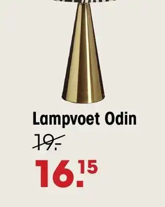 Kwantum Lampvoet Odin aanbieding