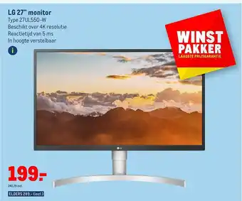 Makro Lg 27 aanbieding