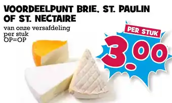 Boon`s Markt Voordeelpunt Brie, st Paulin of st. Nectaire aanbieding