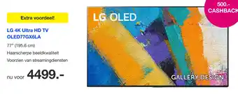 DirectSale LG 4K Ultra HD TV OLED77GX6LA aanbieding