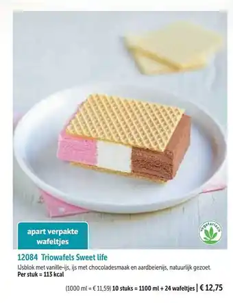 Bofrost Triowafels sweet life aanbieding