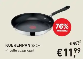 Dekamarkt Tefal Koekenpan 20CM aanbieding