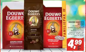 Dekamarkt Douwe Egberts koffie 500 gram aanbieding