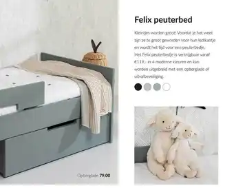 Babypark Felix peuterbed aanbieding