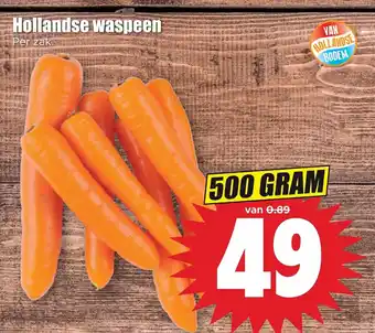 Dirk Hollandse waspeen 500 gram aanbieding