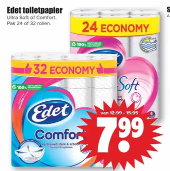 Dirk Edet toiletpapier aanbieding