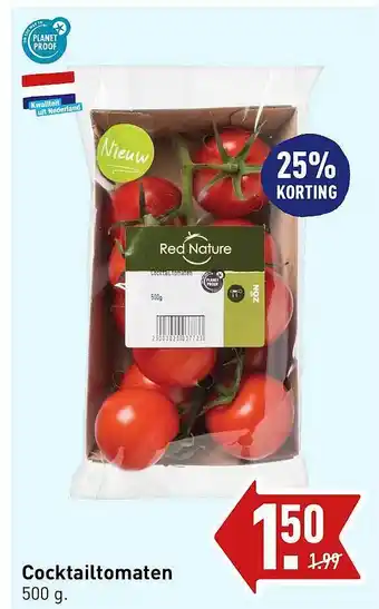 ALDI Cocktailtomaten 25% korting aanbieding