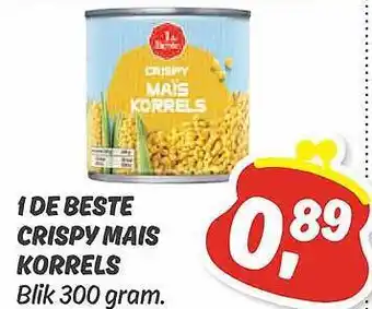 Dekamarkt 1 de beste crispy mais korrels aanbieding