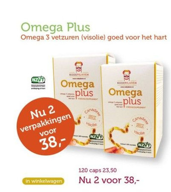 De Rode Pilaren Omega plus aanbieding