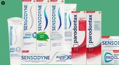 Sensodyne en parodontax" aanbieding bij Etos