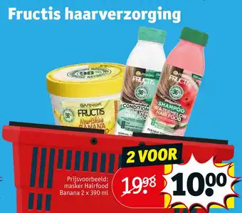 Kruidvat Fructis haarverzorging aanbieding