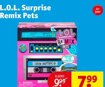 Kruidvat L.o.l. surprise remix pets aanbieding