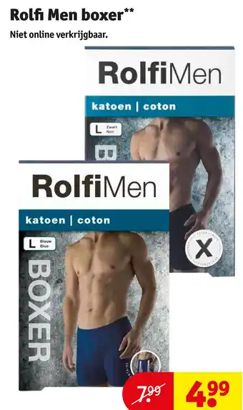 Rolfi men boxer aanbieding bij Kruidvat