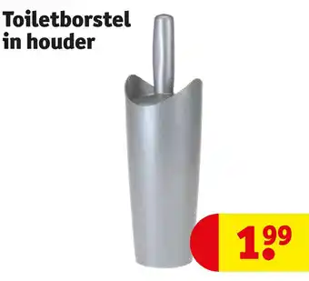 Kruidvat Toiletborstel in houder aanbieding