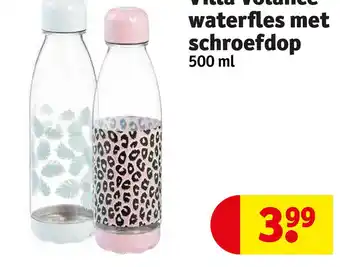 Kruidvat Villa volance waterfles met schroefdop 500 ml aanbieding