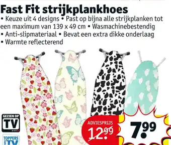 Kruidvat Fast fit strijkplankhoes aanbieding